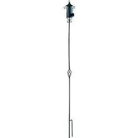 metal torch, 6 antique bronze