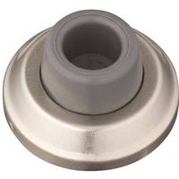 concave wall door stop, nickel