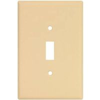 4877338 - 1G IVORY JUMBO TOGGLE PLATE