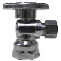 Angle Valve, 1/2FIP x 3/8 OD Chrome