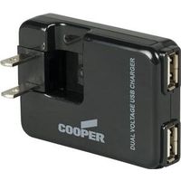 Cooper BP450-SP Dual Plug-In USB Charger