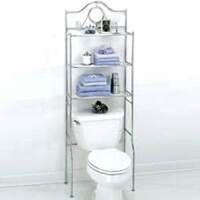 Spacesaver Bathshelves, 68 1/4in. Chrome