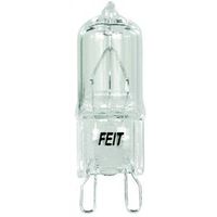 clear bi-pin halogen bulb, 60 watt