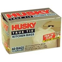 4900031 - 13GAL WHT KITCHEN BAG 60CNT