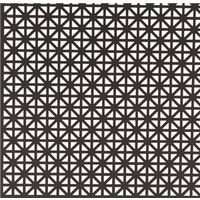 aluminum sheet, 1 x 2 black