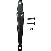 Door Gate Pull, 10 3/8" Black