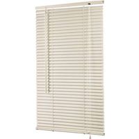 mini blind,  34in. w x 64in. h alabaster