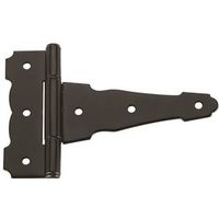 decorative heavy tee hinge, 4in. steel