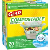 Glad Easy-Tie 78162FRM2 Biodegradable Compostable Bag