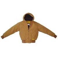 Tan Hooded Jacket, Medium