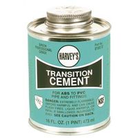 transition cement, 16 oz
