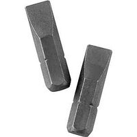 Slotted Screwdriver Bit, #8-10 x 1"