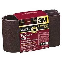 Heavy Duty Sanding Belt, 3in. x 24in.  Medium