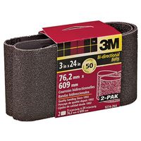 sanding belt, 3in. x 24in. coarse