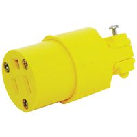 4981692 - YELLOW 3WIRE GROUNDED CONN