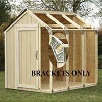 Peak Roof Shed Kit