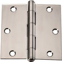 square door hing, 3 1/2in. stainless steel