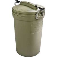 Animal Stopper Refuse Container, 32 Gal Olive