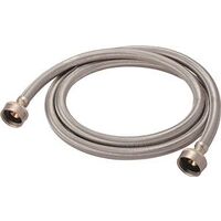 3/4in. Fgh x 3/4in. Fgh 5 Stainless Steel Washing Machine Hose