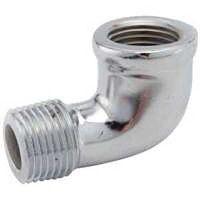 street elbow, 1/2in. chrome plated