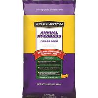 Pennington 100082633 Grass Seed, Annual Ryegrass, 25 Lb