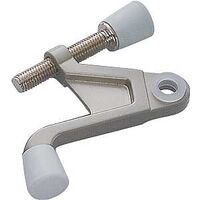 satin nickel heavy duty hinge pin door stop