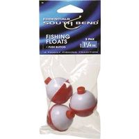 FLOAT FISHING RED/WHT 1-1/4 IN