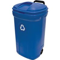 5096995 - 34GAL RECYCLING TRASH CAN
