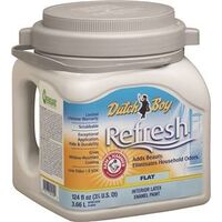 Refresh Interior Flat Latex Paint, 1 Gal Ultra White