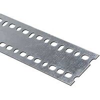 Steel Slotted Strapping Plate, 2 13/16in. x 3