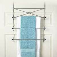 Over Door Rack, Satin Nickel