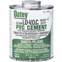 lo-voc pvc cement, 1 gal