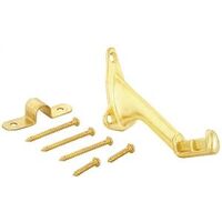 Handrail Bracket Brass Bagged 