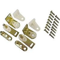 Gravity Pivot Hinges, Brass