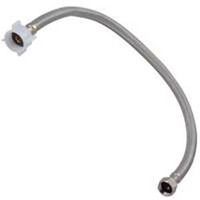 1/2in. f x 7/8in. bc 20in. stainless steel toilet supply