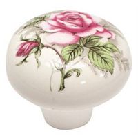 5183314 - 1-3/8 FLORAL CERAMIC KNOB