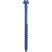 hex head masonry screws, 1/4in. x 1 1/4in. 25 pk