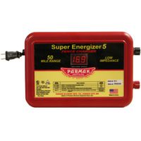 PARMAK SUPER ENERGIZER 5 110V-AC 50MI U/L FENCECHARGER
