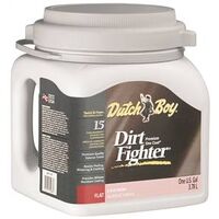 Exterior Latex Paint, 1 Qt Flat Tint Base M