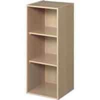 Open Stackable Storage Organizer, 31 1/2in. x 12in. x 12in. Maple