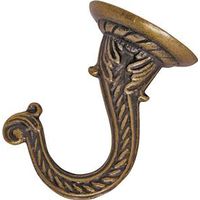 5242466 - ANTIQUE BRASS CEILING HOOK