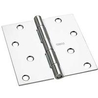 Square Hinge, 4in. x 4in. Chrome