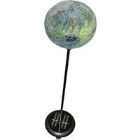 outdoor solar light stake, crackle ball