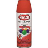 krylon spray paint, pumpkin orange 12 oz