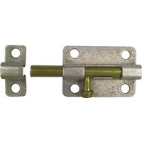 Steel Barrel Bolt, 3in. Galvanized
