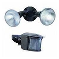 digital motion activated flood light, white
