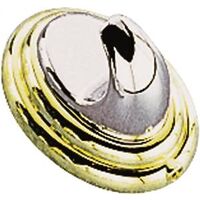 Single Robe Hook, Polished Brass/Chrome