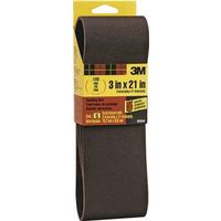 sanding belt 120 grit, 3in. x 21in.