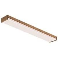 fluorescent ceiling light fixture, 4 oak