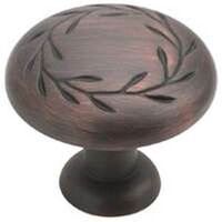 Leaf Cabinet Knob, 1 3/4in. Bronze